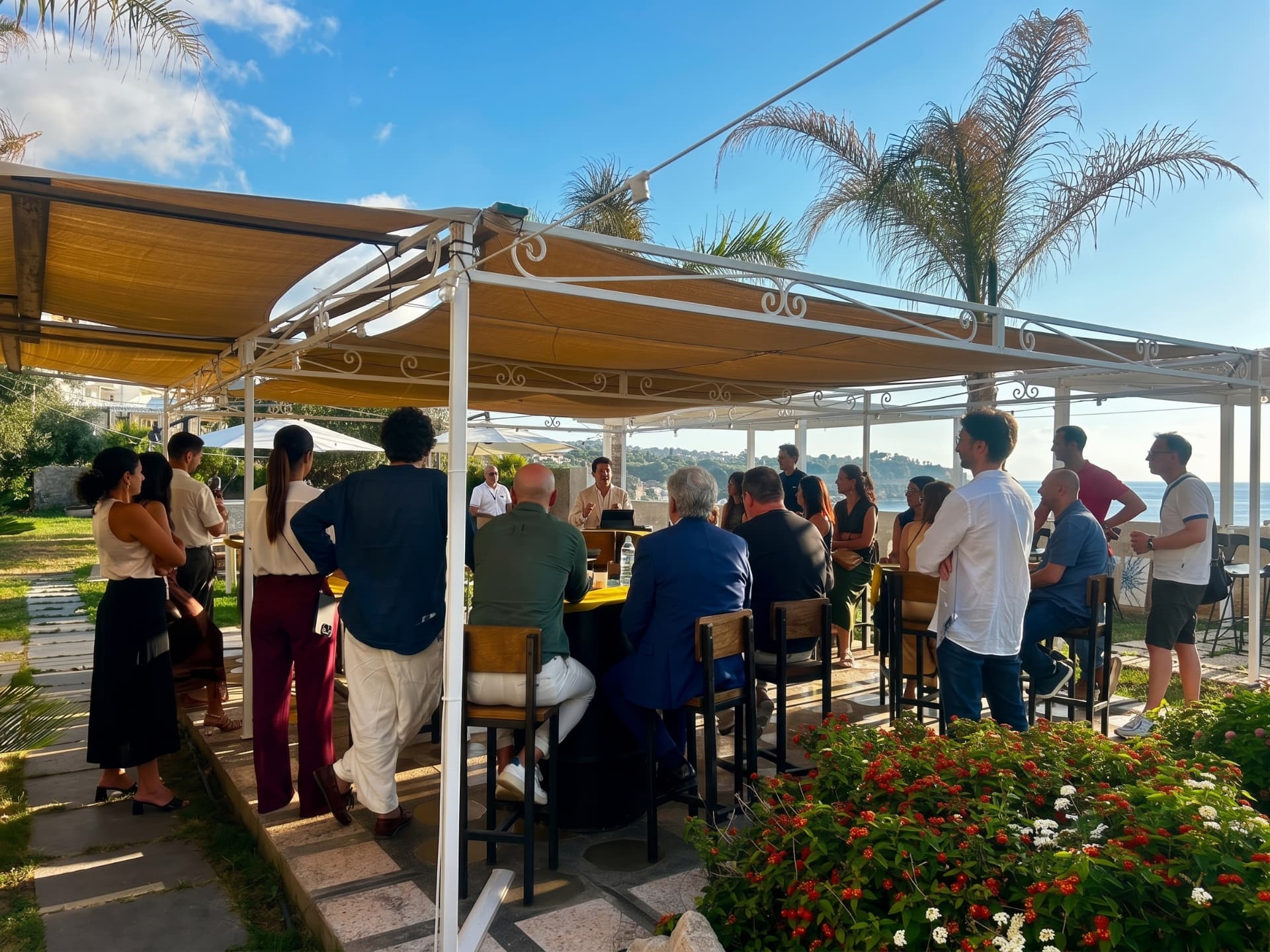 Tappa di Tropea: professionisti dell'hospitality in confronto vista mare